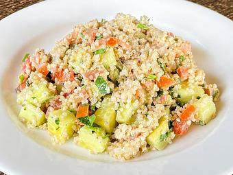 Product: Quinoa Herb Salad - Hugo's Studio City in Valley Village - Studio City, CA Vegetarian Restaurants