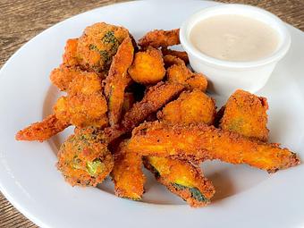 Product: Mixed Vegetable Pakora - Hugo's Studio City in Valley Village - Studio City, CA Vegetarian Restaurants