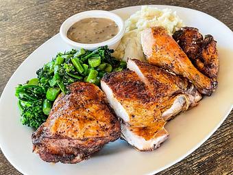 Product: Mary's Roasted Chicken - Hugo's Studio City in Valley Village - Studio City, CA Vegetarian Restaurants