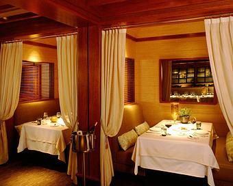 Interior: Intimate Cabana Seating - 1500 Ocean - Catering Department in Coronado, CA - Coronado, CA Restaurants/Food & Dining