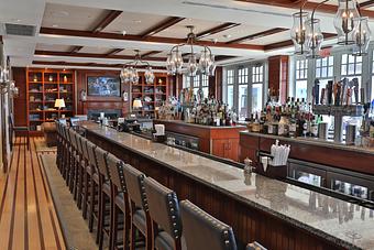 Interior: 44 seat bar lounge - 1606 Restaurant & Bar in The Fort - Gloucester, MA Bars & Grills