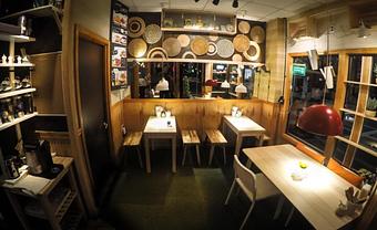 Interior - A @ TimE in Allston, MA Diner Restaurants