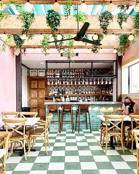 Interior: Rooftop Dining Room & Bar - 3rd Floor - Ambar in Barracks Row - Washington, DC European Cuisine
