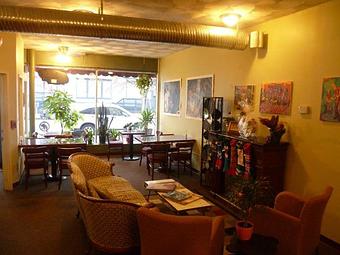 Interior - Ashker's Juice Bar & Bistro in Buffalo, NY Coffee, Espresso & Tea House Restaurants