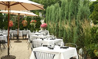 Interior: Tuscan Patio - Assaggi Bistro in Ferndale, MI French Restaurants
