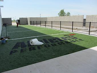 Interior: Outdoor turf - Athletes' Performance in Frisco, TX Sports & Recreational Services