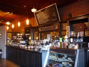 Interior - Atticus Coffee & Gifts in downtown - Spokane, WA Coffee, Espresso & Tea House Restaurants