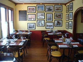 Interior - Au Petit Paris Bistro in Houston, TX French Restaurants