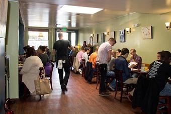 Interior - Aunt Mary's Cafe in Temescal - Oakland, CA American Restaurants
