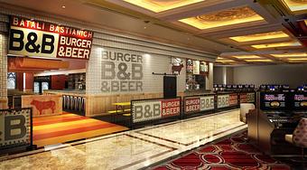 Interior - B&B Burger & Beer in Las Vegas, NV Hamburger Restaurants