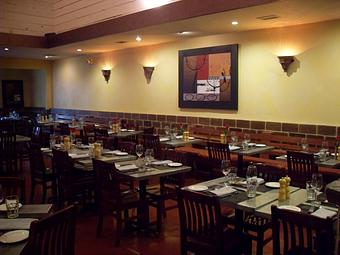 Interior: dining room - Baci Cafe and Wine Bar in Wine Country - Healdsburg, CA Cafe Restaurants