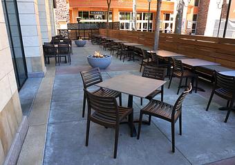 Interior: Large Patio - Back Bistro in Palladio - Folsom, CA American Restaurants