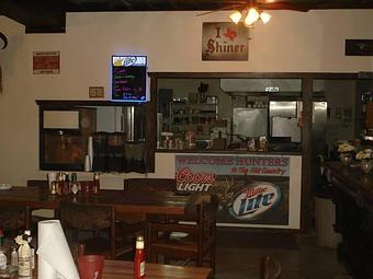 Interior - Back Door Cafe in Roosevelt, TX American Restaurants