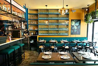 Interior - Bar Verde in New York, NY Bars & Grills