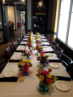 Interior: Private party rooms available - Barron's in Longview, TX Seafood Restaurants