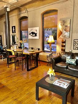 Interior - Bella Rileys Salon and Spa in Inside Lexington’s Historic Old Mill - Lexington, SC Beauty Salons