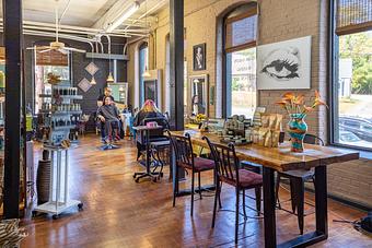 Interior - Bella Rileys Salon and Spa in Inside Lexington’s Historic Old Mill - Lexington, SC Beauty Salons