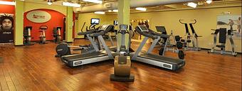 Interior: Full Technogym Cardio line with Touch Screen TV's, 12 Channels, & I-pod/Phone Docs - Benessere Active in Denton, TX Sports & Recreational Services