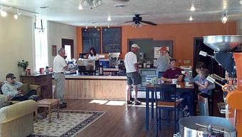 Interior - Big Creek Coffee Roasters in Hamilton, MT Coffee, Espresso & Tea House Restaurants