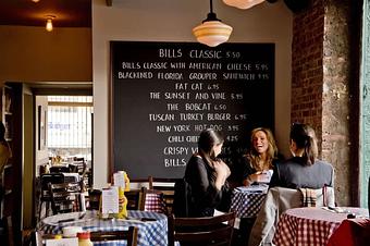 Interior - Bill's Bar & Burger in Meatpacking District - New York, NY American Restaurants