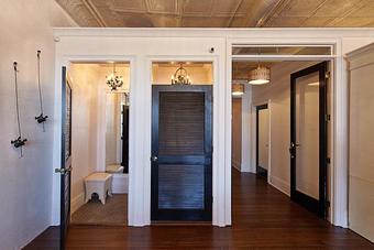 Interior: Elegant dressing rooms with carpet and extra padding, meant to feel luxurious under foot. - Black Tulip in Fountain Inn, SC - Fountain Inn, SC Shopping & Shopping Services