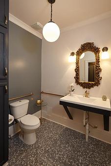 Interior: Beautiful bathroom for guests. - Black Tulip in Fountain Inn, SC - Fountain Inn, SC Shopping & Shopping Services