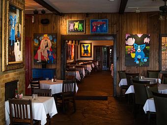 Interior - Blue Dog Cafe in Lafayette, LA Cajun & Creole Restaurant