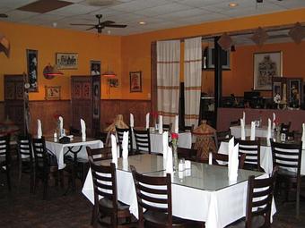 Interior - Blue Nile Ethiopian Restaurant in Houston, TX Vegetarian Restaurants