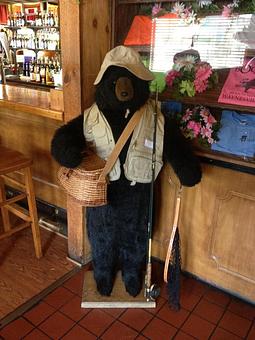 Interior: The Bear - Bogarts Restaurant & Tavern in The south end of Main Street, Waynesville NC - Waynesville, NC Hamburger Restaurants