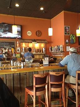 Interior - Boondocks Brewing Tap Room & Restaurant in Historic Downtown West Jefferson, North Carolina - West Jefferson, NC American Restaurants