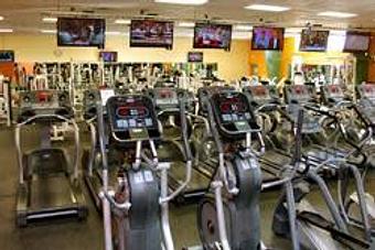 Interior: Private Women's Fitness Area - Boston North Fitness Center in Off Route 114 behind McDonald's & Lowe's - Danvers, MA Health Clubs & Gymnasiums