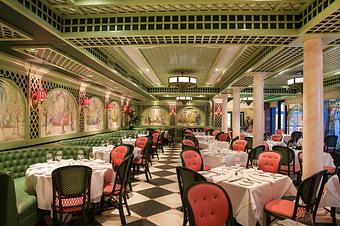 Interior - Brennan's - Wine Cellar in French Quarter - New Orleans, LA Cajun & Creole Restaurant