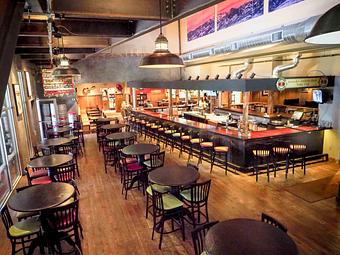 Interior - Bridger Brewing in Bozeman, MT Pizza Restaurant