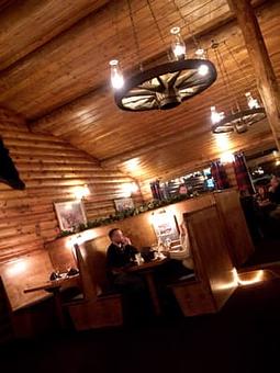 Interior: Warm Montana Ambiance - Buck'sT-4 Lodging & Dining in Gallatin Canyon - Big Sky, MT Steak House Restaurants