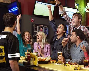 Interior - Buffalo Wild Wings in Arlington, TX American Restaurants