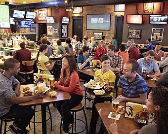Interior - Buffalo Wild Wings Bar & Grill in Hilliard, OH American Restaurants