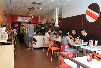 Interior - Burger Creations in New York, NY Hamburger Restaurants