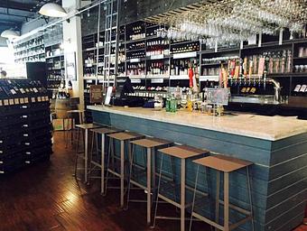 Interior - Buzz Wine Beer Shop in Los Angeles, CA Bars & Grills