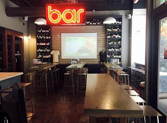 Interior - Buzz Wine Beer Shop in Los Angeles, CA Bars & Grills