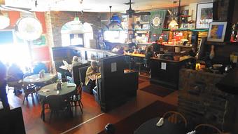 Interior: Downstairs seating - CB Hannegans in Downtown Los Gatos - Los Gatos, CA Restaurants/Food & Dining