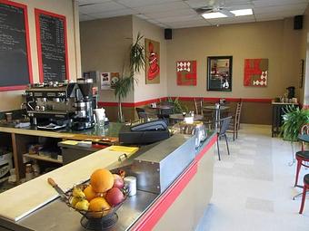 Interior - Cafe Aroma in Manteca, CA Coffee, Espresso & Tea House Restaurants