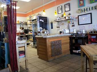 Interior - Cafe Con Leche in Apalachicola, FL Coffee, Espresso & Tea House Restaurants