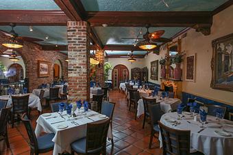 Interior - Cafe L'Europe in St. Armands Circle - Sarasota, FL French Restaurants