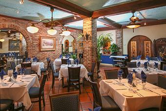 Interior - Cafe L'Europe in St. Armands Circle - Sarasota, FL French Restaurants