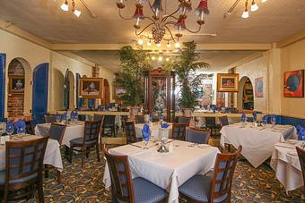 Interior - Cafe L'Europe in St. Armands Circle - Sarasota, FL French Restaurants