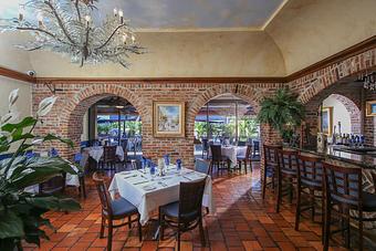 Interior - Cafe L'Europe in St. Armands Circle - Sarasota, FL French Restaurants