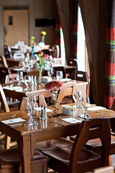 Interior - Cascade Dining Room in Mt. Hood - Timberline Lodge, OR American Restaurants