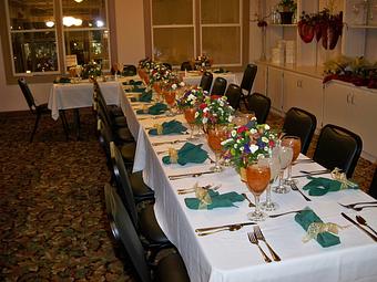 Interior: Our meeting room can seat 20 people and is perfect for private meetings. - Central Perks in Downtown - Marshall, TX Hamburger Restaurants