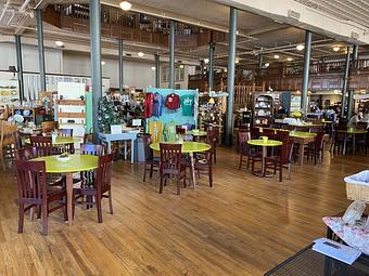 Interior - Central Perks in Downtown - Marshall, TX Hamburger Restaurants