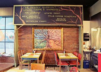 Interior - Characters Cafe in Cranston, RI Cafe Restaurants